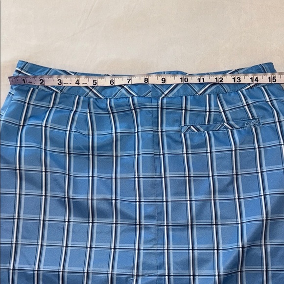 Izod Stretch XFG Athletic Blue Black and White Mini Golf Skort Women’s Size 4 - Picture 6 of 11